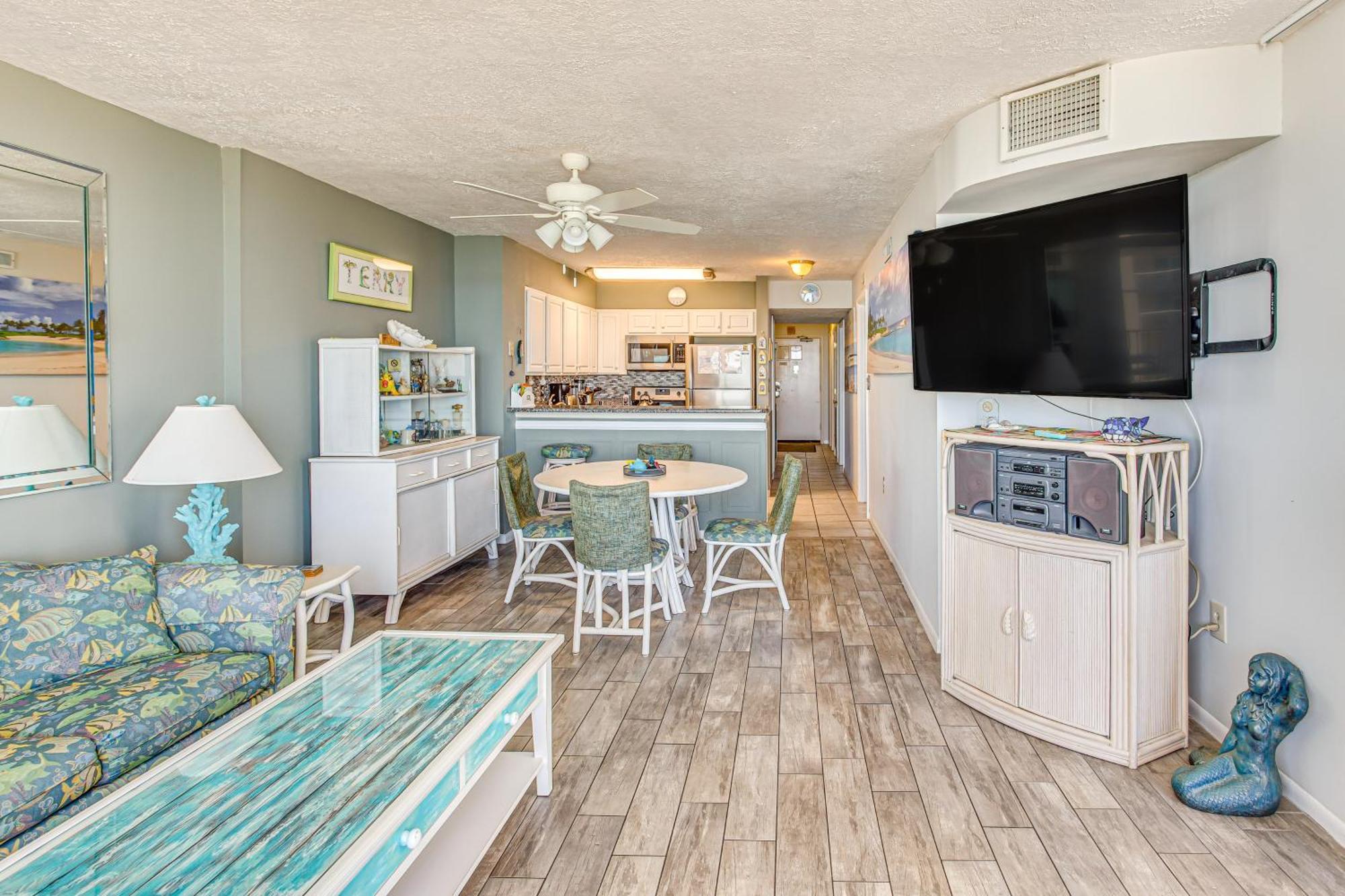 Myrtle Beach Oceanfront Condo With Covered Balcony! Exterior photo