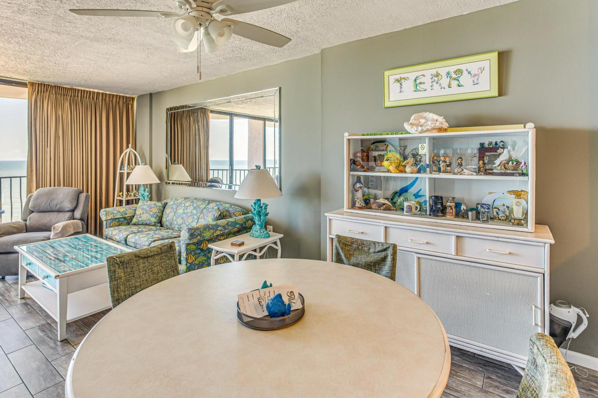 Myrtle Beach Oceanfront Condo With Covered Balcony! Exterior photo