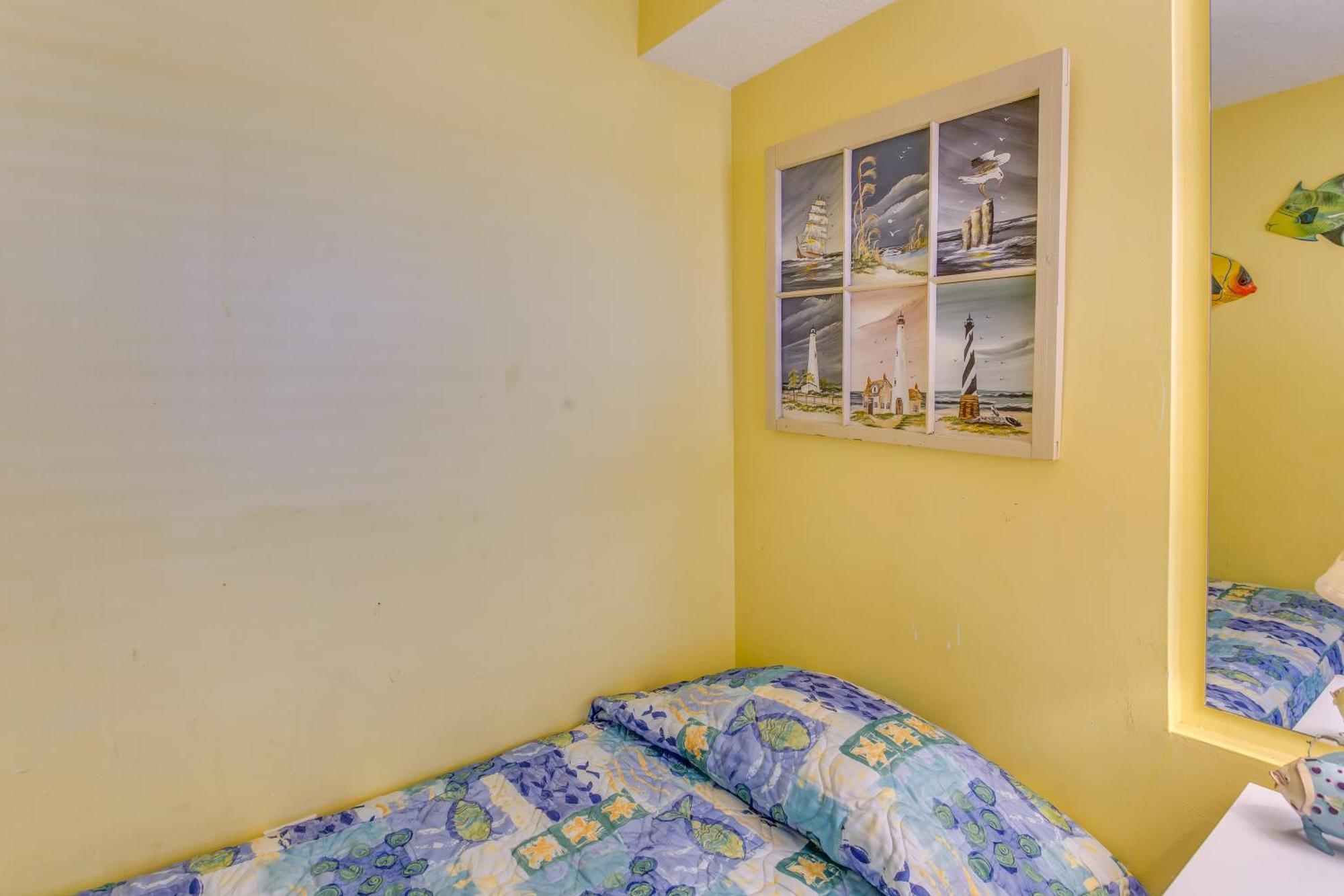 Myrtle Beach Oceanfront Condo With Covered Balcony! Exterior photo